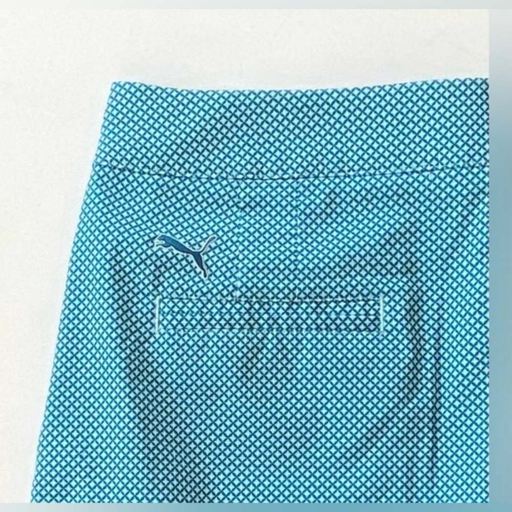 Puma Diamond Pattern Athletic Tech Skort, Athleisure Skort, Skort, Size: 8 - Picture 7 of 10